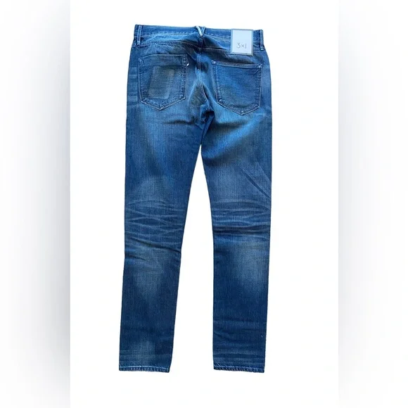 3x1 Mens M5 Slim Selvedge Jean Wythe NWT - Picture 3 of 7